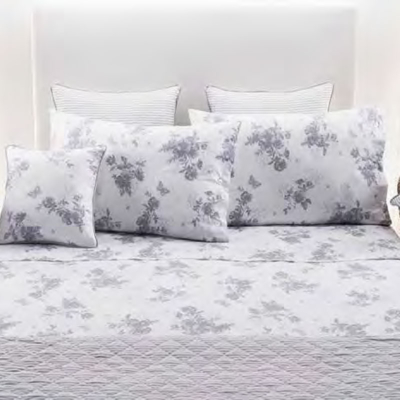 Coppia federe Cavalieri Floreale Grigio FLOWER