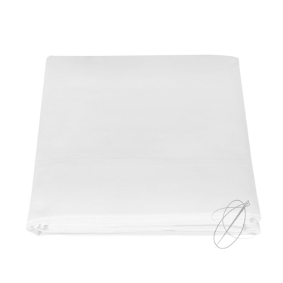 Lenzuola sopra sfuso Fazzini Tinta unita Bianco ARIANNA