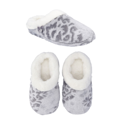 Pantofola donna Maryhome Tinta unita Grigio COZY