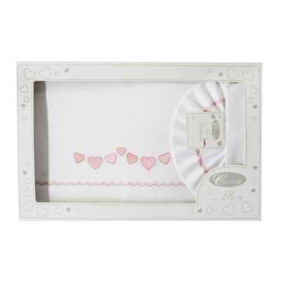 Completo letto Gabel Tinta unita Rosa COCCOLE PER TE