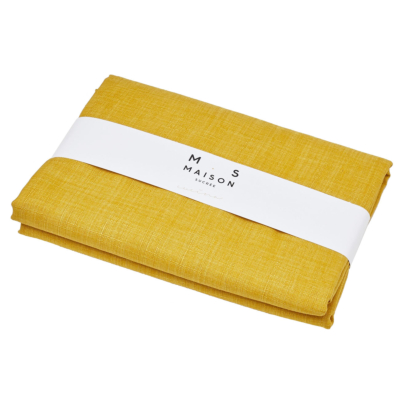 Tovaglia antimacchia Maison Sucrée Tinta unita Ocra KORIN