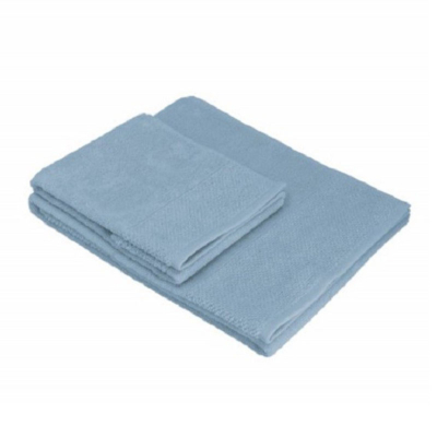 Set 1+1 coppia asciugamano Gabel Tinta unita Pietra FONTE