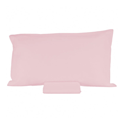 Completo letto in flanella Fazzini Tinta unita Rosa OLGA