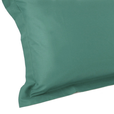 Coppia federe 4 volani Fazzini Tinta unita Pavone ARIANNA