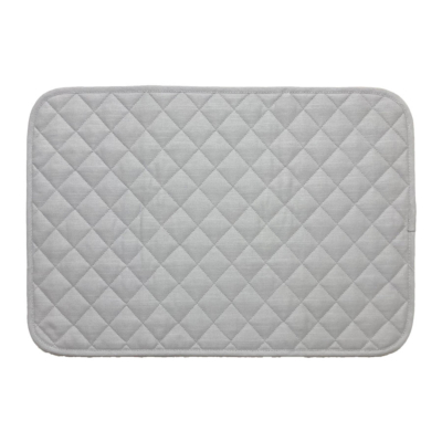 Tovaglietta americana trapuntata Maison Sucrée Tinta unita Perla ESSENZIALE