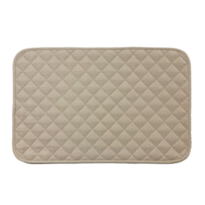 Tovaglietta americana trapuntata Maison Sucrée Tinta unita Tortora ESSENZIALE