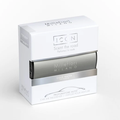 Diffusore di fragranza auto Millefiori Milano Cold Water ICON