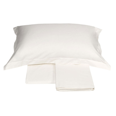 Completo letto Fazzini Tinta unita Bianco Seta TRECENTO