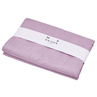 Tovaglia antimacchia Maison Sucrée Tinta unita Lilla KORIN