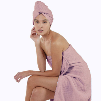 Telo bagno pareo donna Maison Sucrée Tinta unita Cipria PEPE