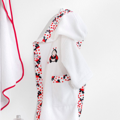 Accappatoio Trudi Animali Bianco FORTUNA