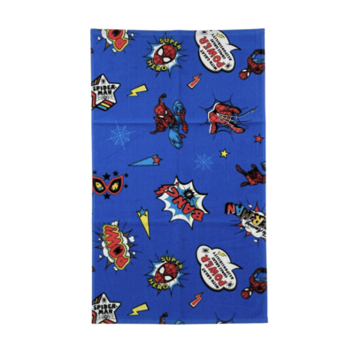 Asciugamano Disney Caleffi Azzurro SPIDERMAN POWER