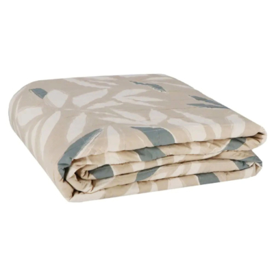 Copriletto trapuntato Gabel Naturae Floreale Corda ANTEO