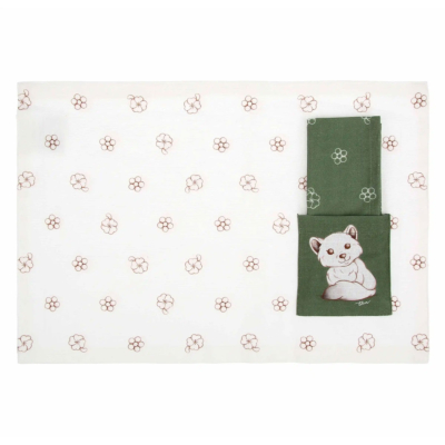 Tovaglietta americana Thun Floreale Bianco BIANCA