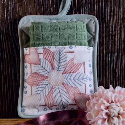 Set cucina 2 pezzi Maison Sucrée Natale Verde COCCOLE