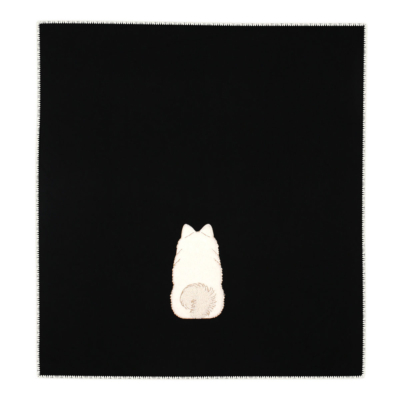 Plaid Maryplaid Animali Nero SOFFICE AMICO