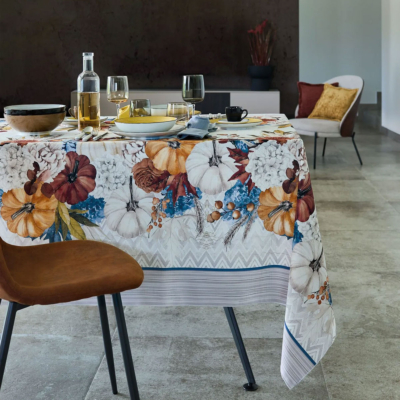 Tovaglia Antimacchia Maison Sucrée Autunno Arancione ZUCCHE
