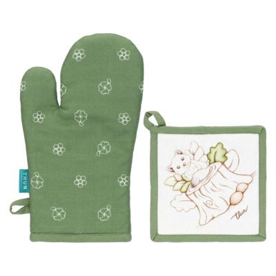 Set cucina Thun Natale Verde INVERNO INCANTATO