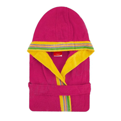 Accappatoio Junior Gabel Tinta unita Fuxia PONGO