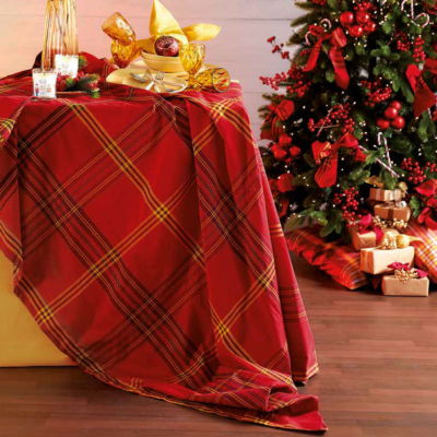 Tovaglia Maison Sucrée Scacchi Rosso LORD