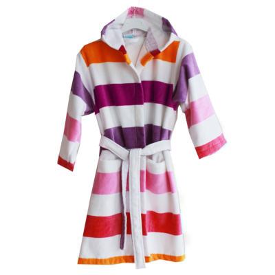 Accappatoio Pretti Righe Rosa PALIO