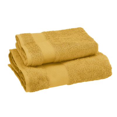 Set 1+1 coppia asciugamano Gabel Tinta unita Flan MILLE