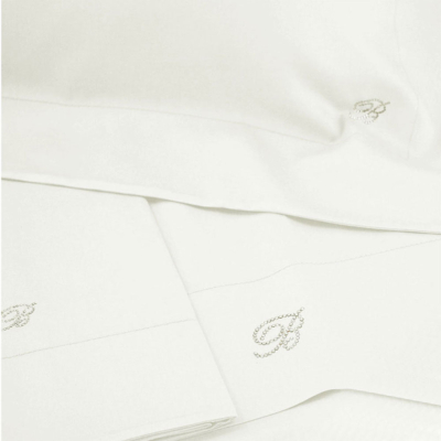 Completo letto Blumarine Tinta unita Bianco LORY