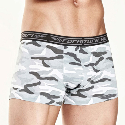 Mutande uomo boxer Ragno Militare Grigio SOLDIER