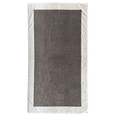 Telo mare Cavalieri Tinta unita Tortora RODI