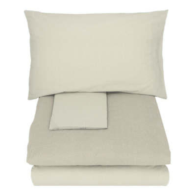 Completo copripiumino Gabel Pelle d'elefante Lino CHROMO