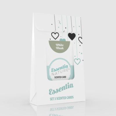 Set tessere profumate Essentia Muschio Bianco SCENTED CARD