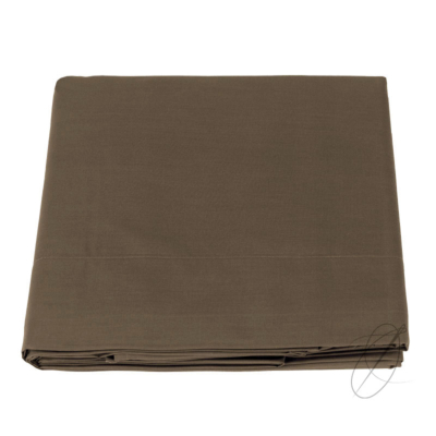 Lenzuola sopra sfuso Fazzini Tinta unita Cioccolato ARIANNA