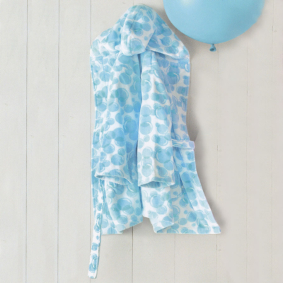 Accappatoio Pretti Bolle Celeste BOLLE