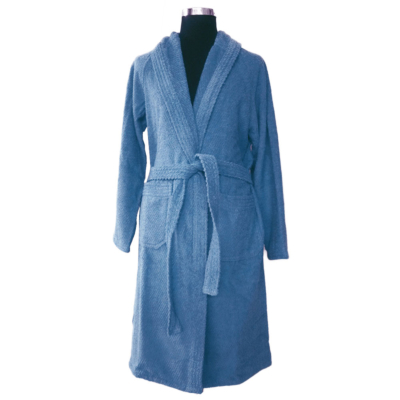 Accappatoio unisex Gabel Tinta unita Bluette TRIONFO