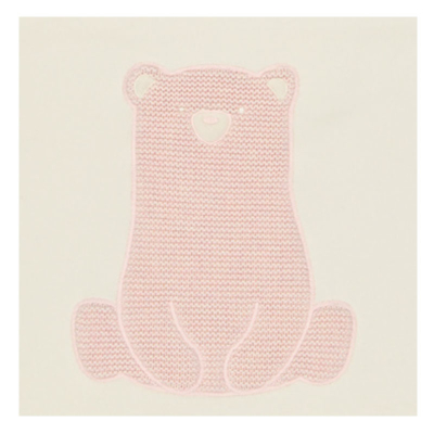 Plaid trapuntino Maryplaid Animali Rosa BEAR