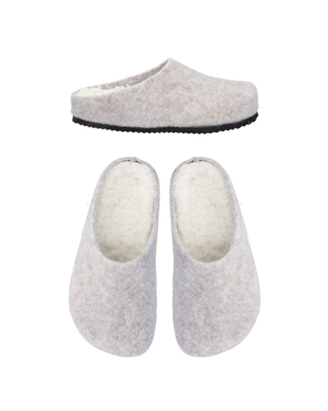 Pantofola donna Maryhome Tinta unita Vaniglia SPEZIA