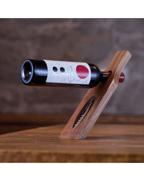 Set Porta Vino Maison Sucrée Tinta Unita Legno DIVINO