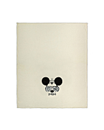 Plaid Maryplaid Mickey Mouse Bianco Latte TOPOLINO