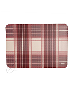 Tovaglietta americana in vinile Maison Sucrée Scacchi Rosso HOPE