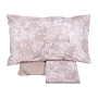 Completo letto in flanella Fazzini Floreale Rosa KIMONO