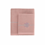Set 1+1 Coppia Asciugamano Maison Sucrée Natale Rosa Cipria COCCOLE