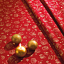 Tovaglia Vallesusa Natale Rosso GLITTER GIFT